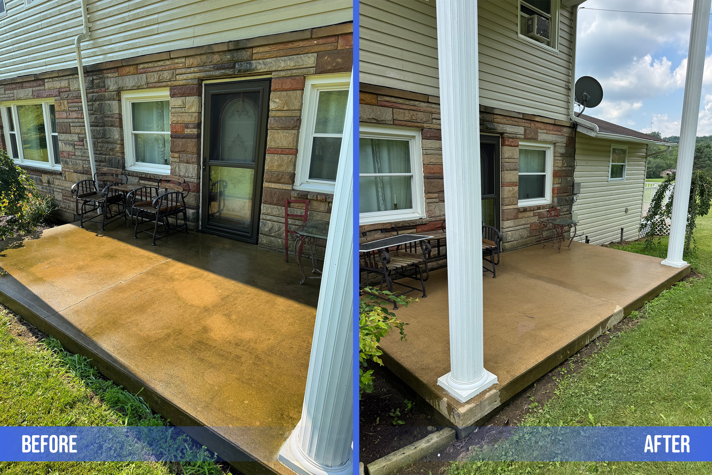 Before & After Porch