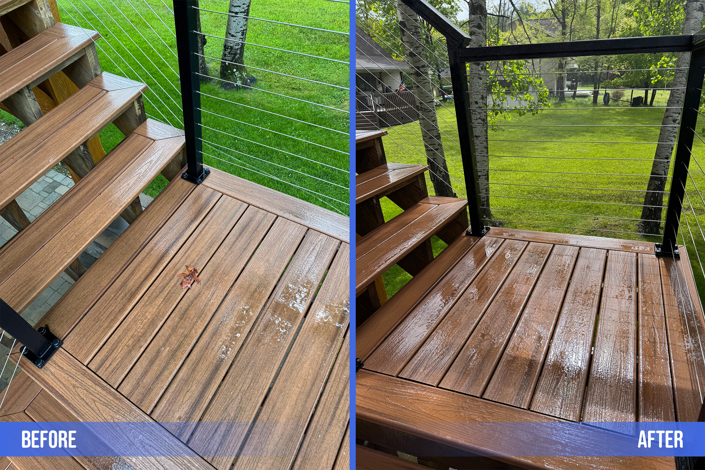 Before & After Stairs