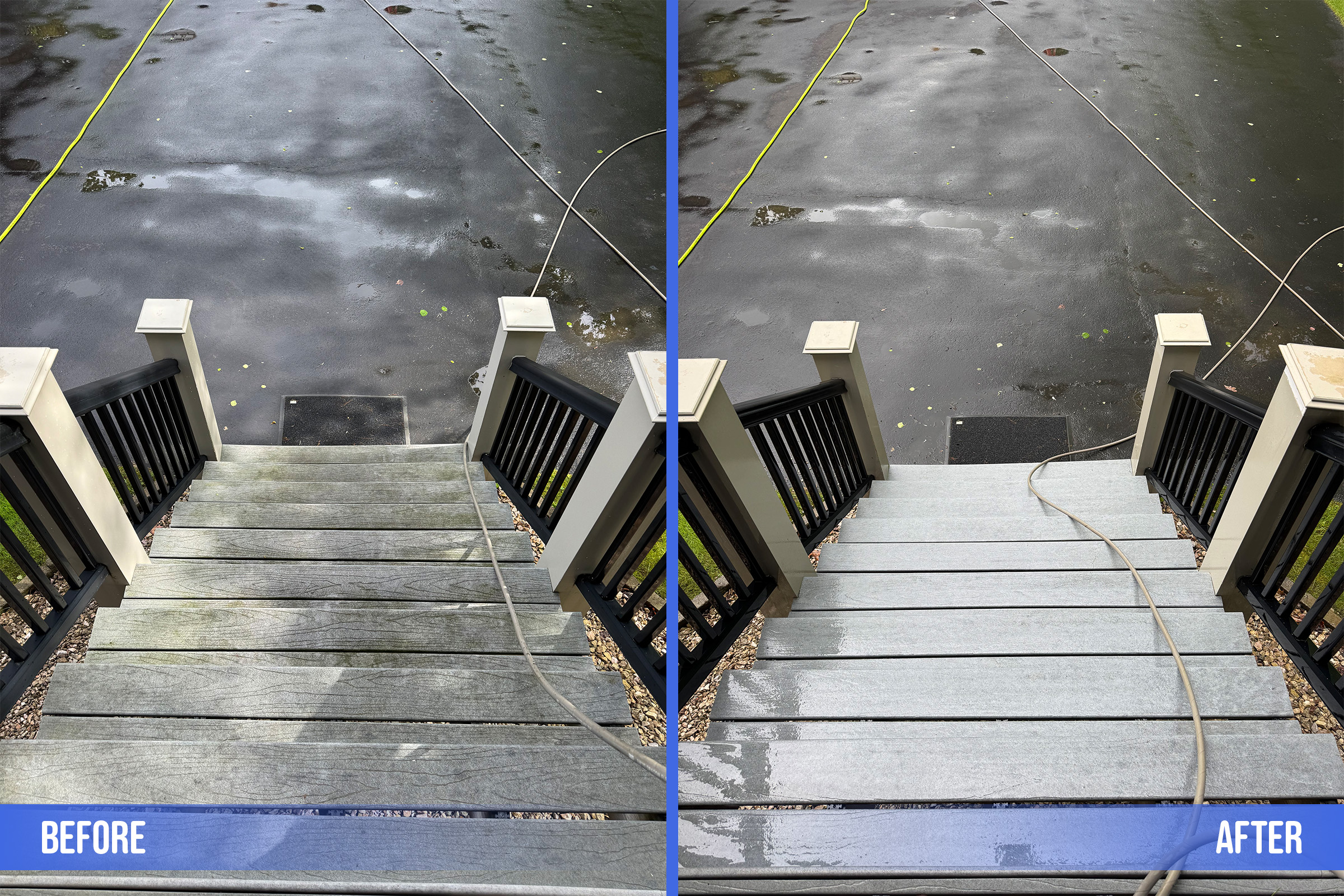 Before & After Stairs